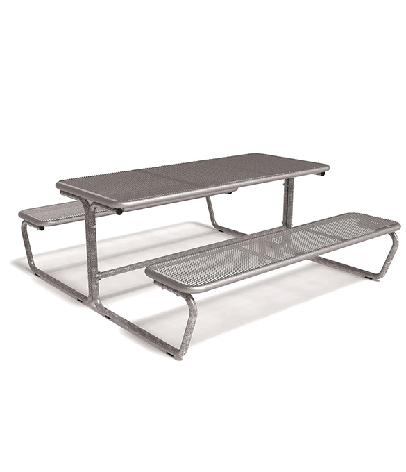 parador, metal picnic table